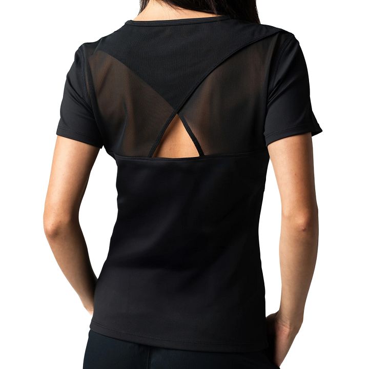 Drop Shot Flight Performance T-Shirt Black